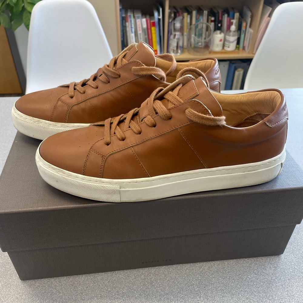 Greats Brown Sneakers with Premium Suede and Durable Sole